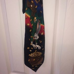 Looney Tunes tie 100% silk